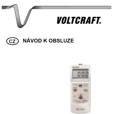 VOLTCRAFT CC-421 User guide