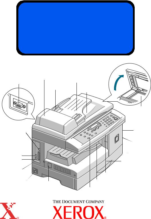 Xerox WORKCENTRE M15I User Manual