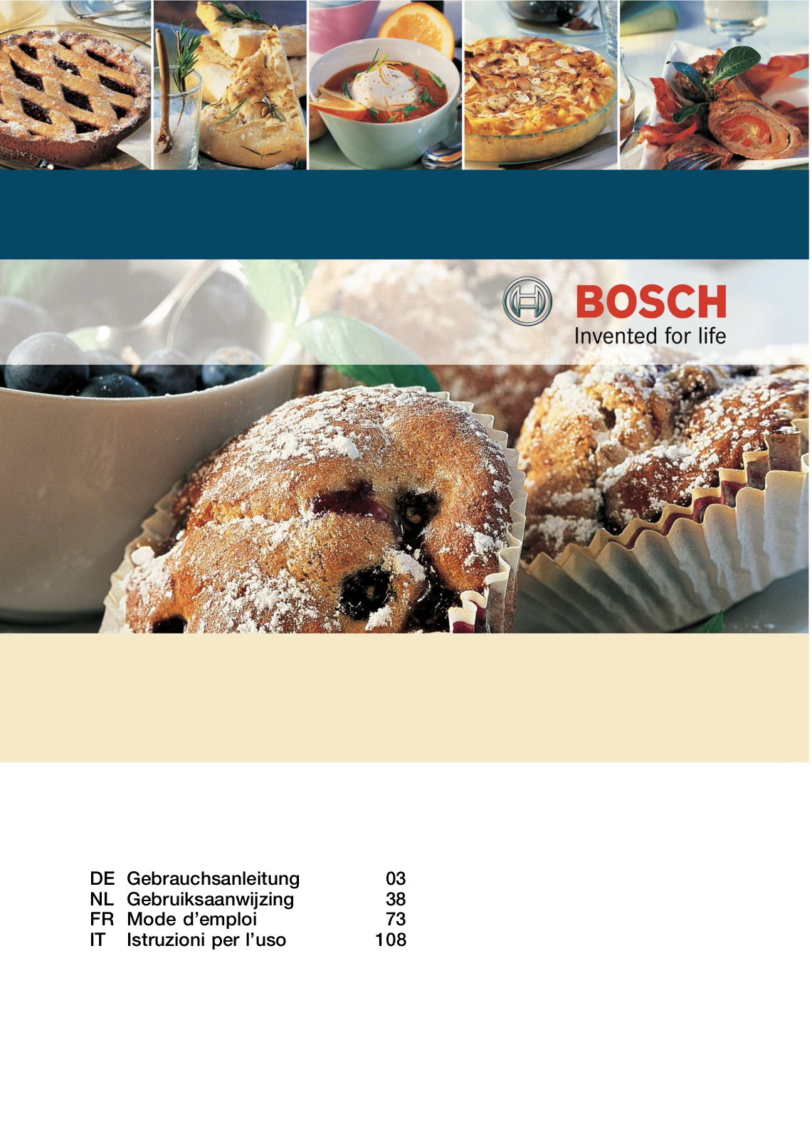 BOSCH PIB675M24 User Manual