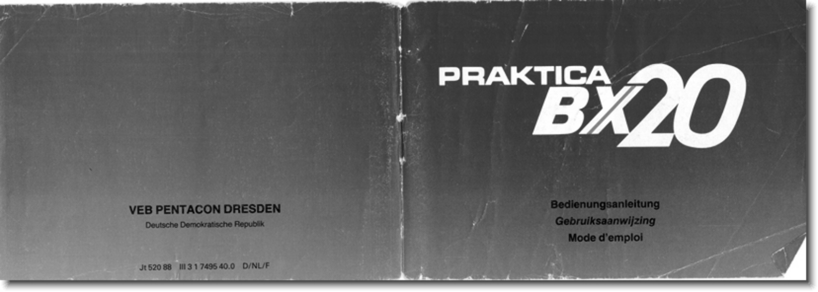 PRAKTICA BX20 User Manual