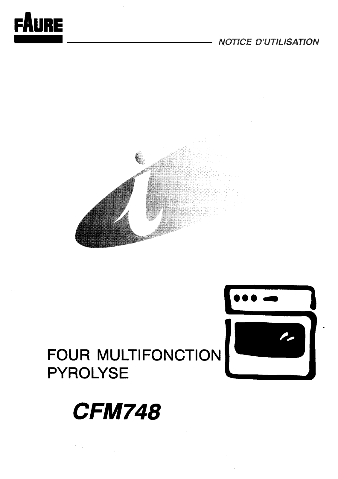 FAURE CFM748N User Manual