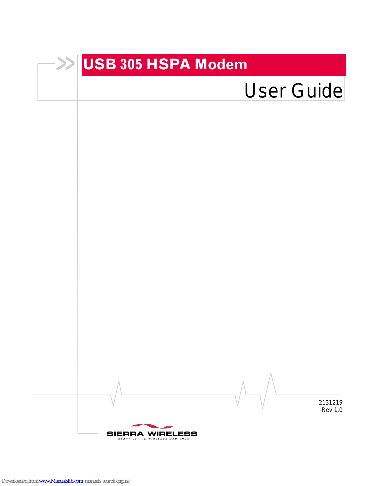 Sierra Wireless 305 User Manual