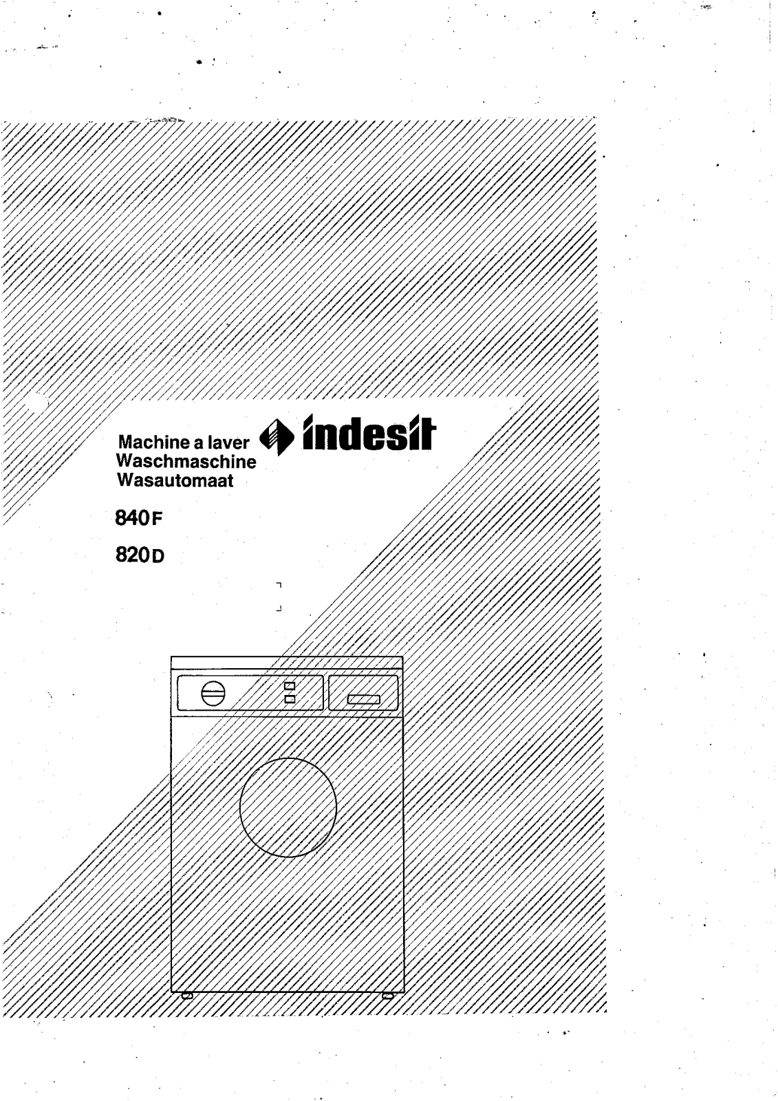 Indesit 840 F User Manual