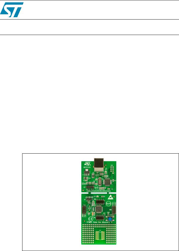 STMicroelectronics STM8SVLDISCOVERY, STM8S User Manual