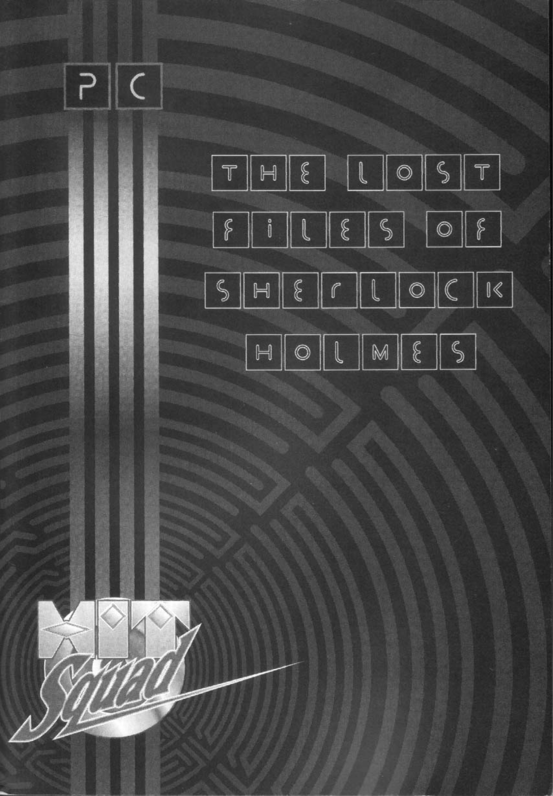 Games PC THE LOST FILES OF SHERLOCK HOLMES User Manual