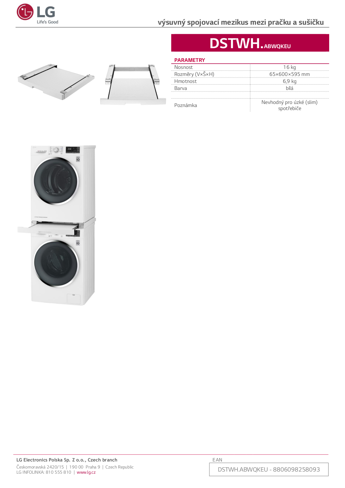 LG DSTWH.ABWQKEU User Manual