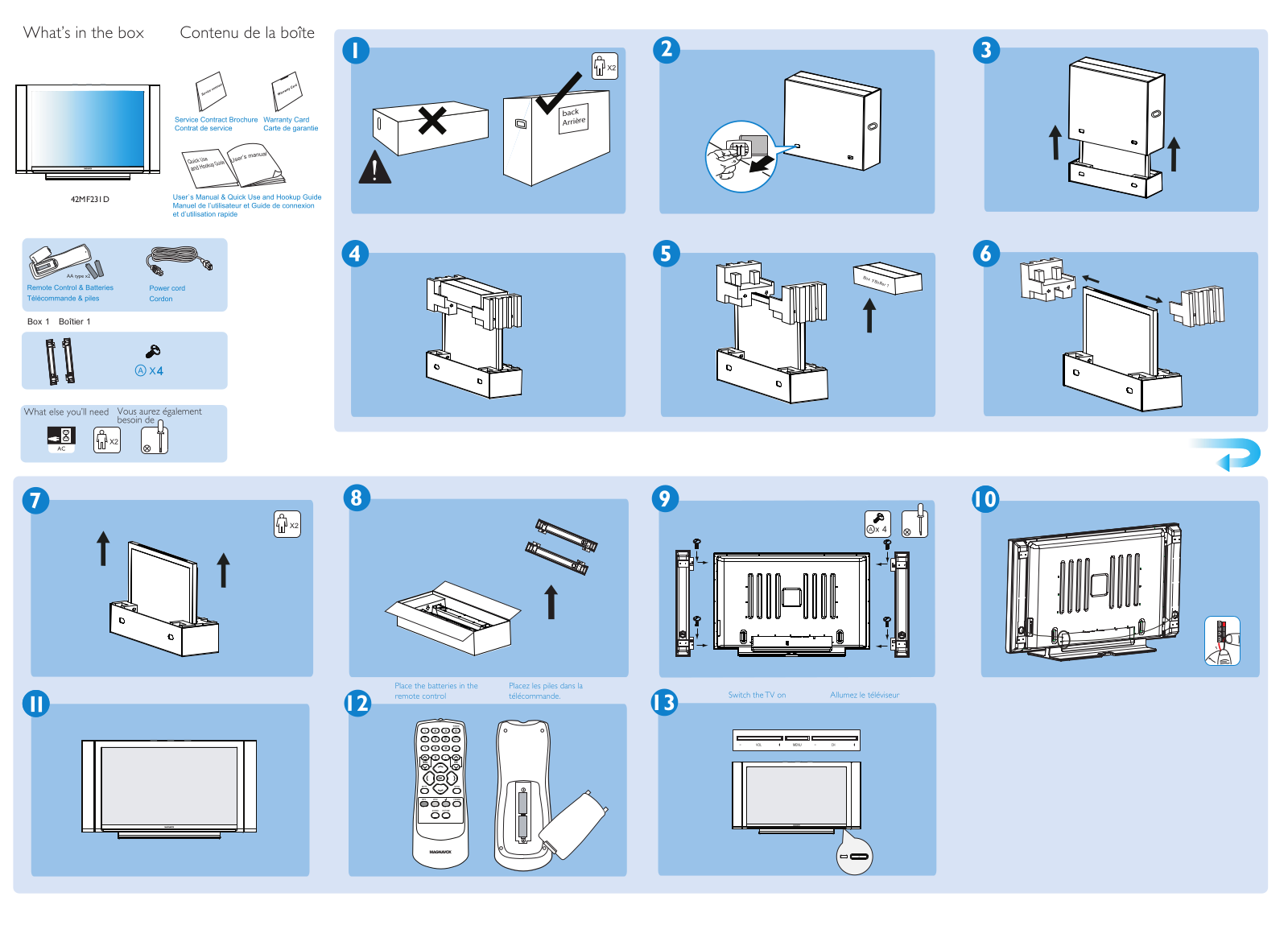 Magnavox 42MF231D User Manual