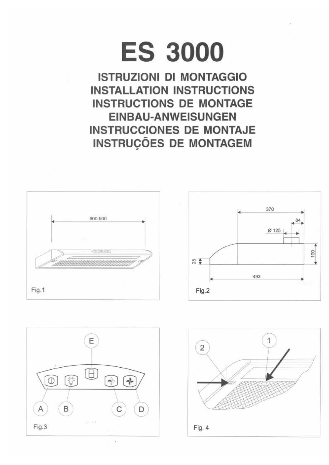 Rosieres ES 3000 User Manual