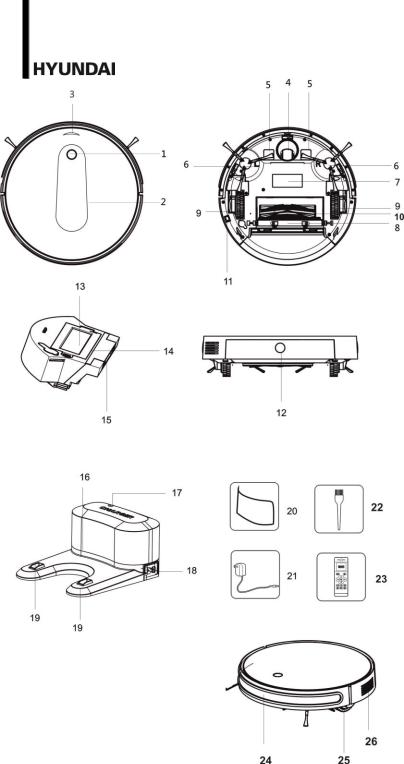 Hyundai H-VCRQ90 User Manual