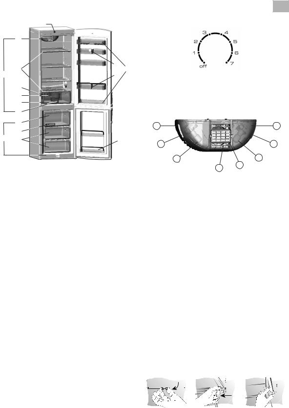 Whirlpool ARC 6678/IX, CFS 640 S / 1, CFS 600 S / 1, ARC 6678 INSTRUCTION FOR USE