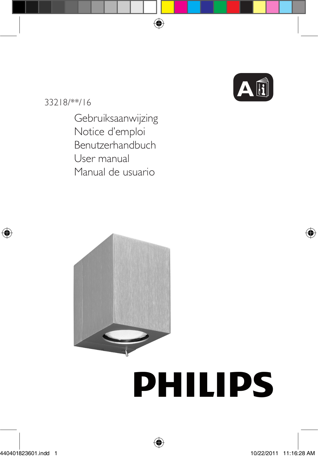 Philips 33218-31-16, 33218-48-16 User Manual