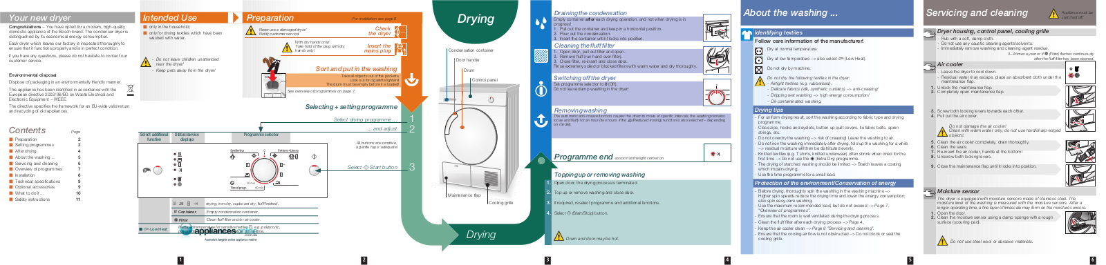 Bosch WTE84100AUW User Guide