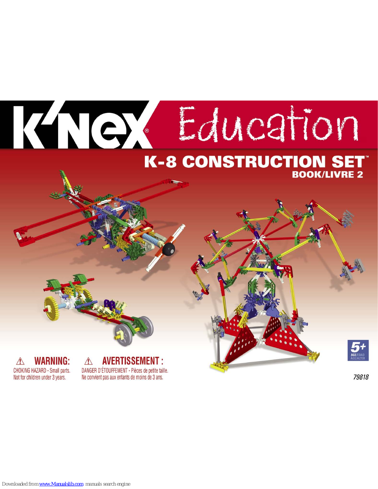 K'Nex K-8 User Manual