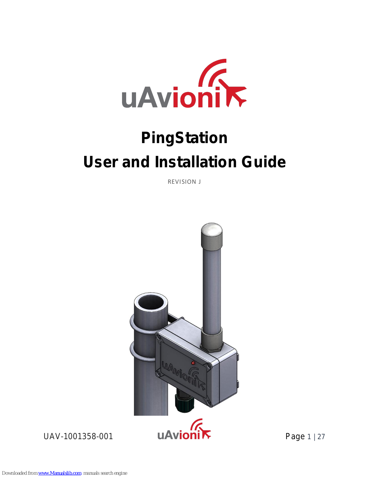 uAvionix PingStation User And Installation Manual