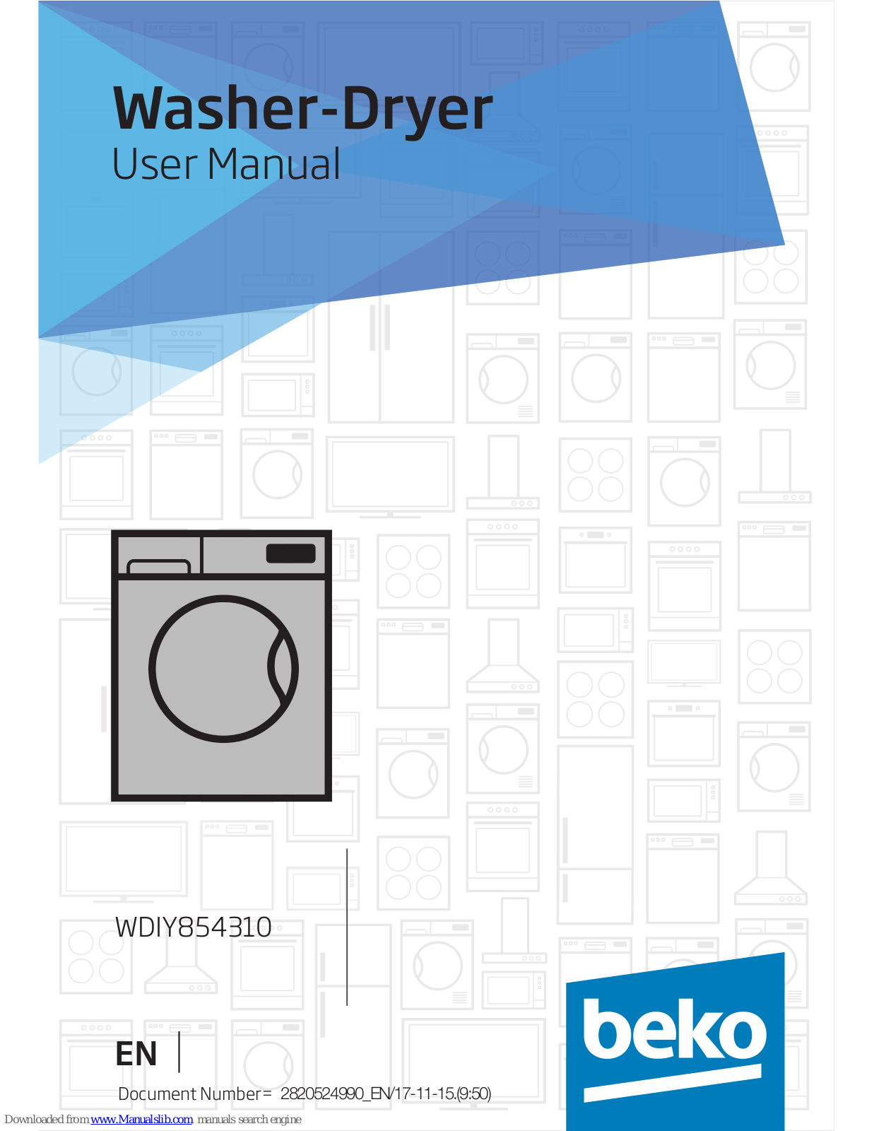 Beko WDIY854310 User Manual