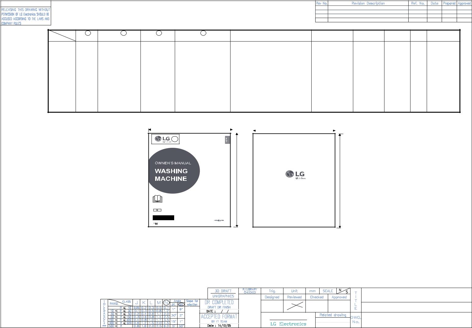 LG WTSV10BWHN Owner’s Manual