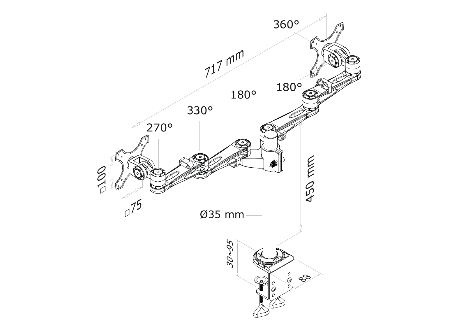 Newstar FPMA-D935D Product Data Sheet