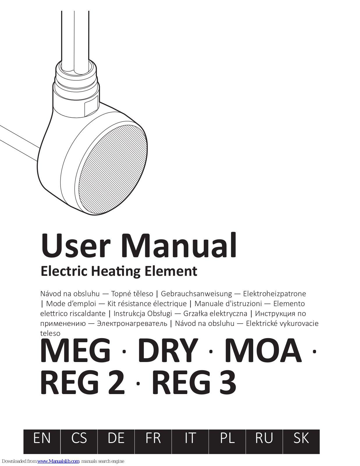 TERMA MEG, REG 3, DRY, MOA, REG 2 User Manual