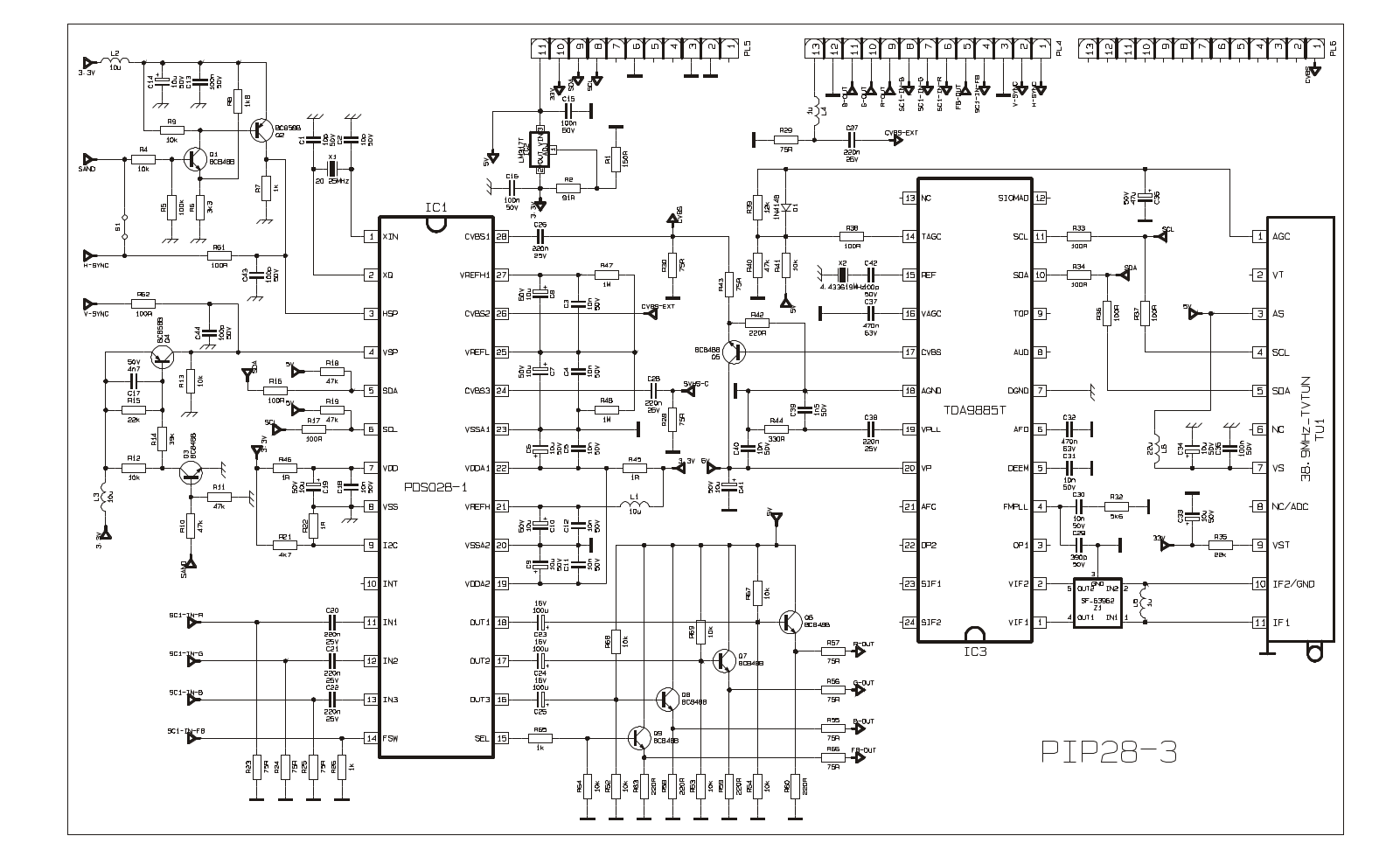 VESTEL AK33 Schematics