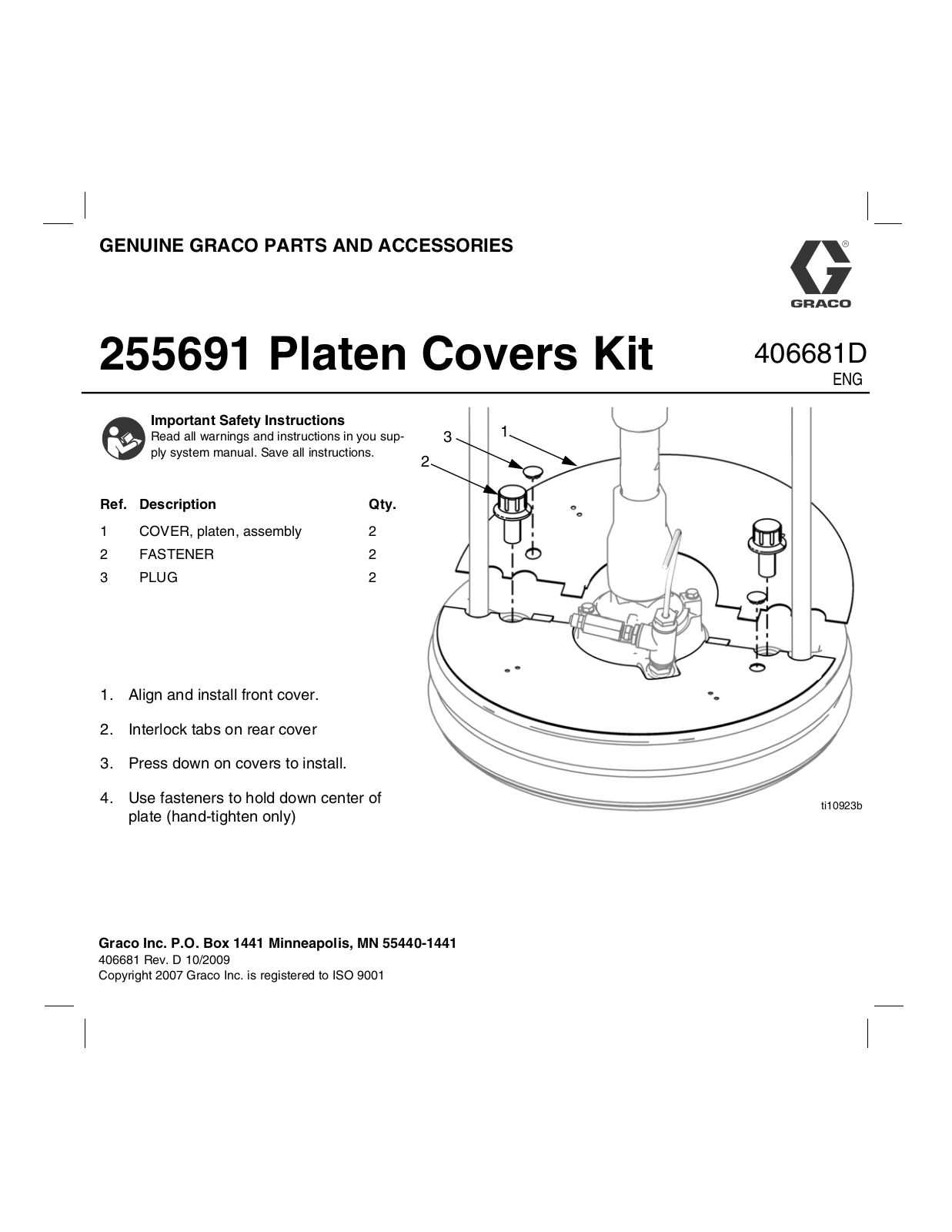 Graco 406681D User Manual