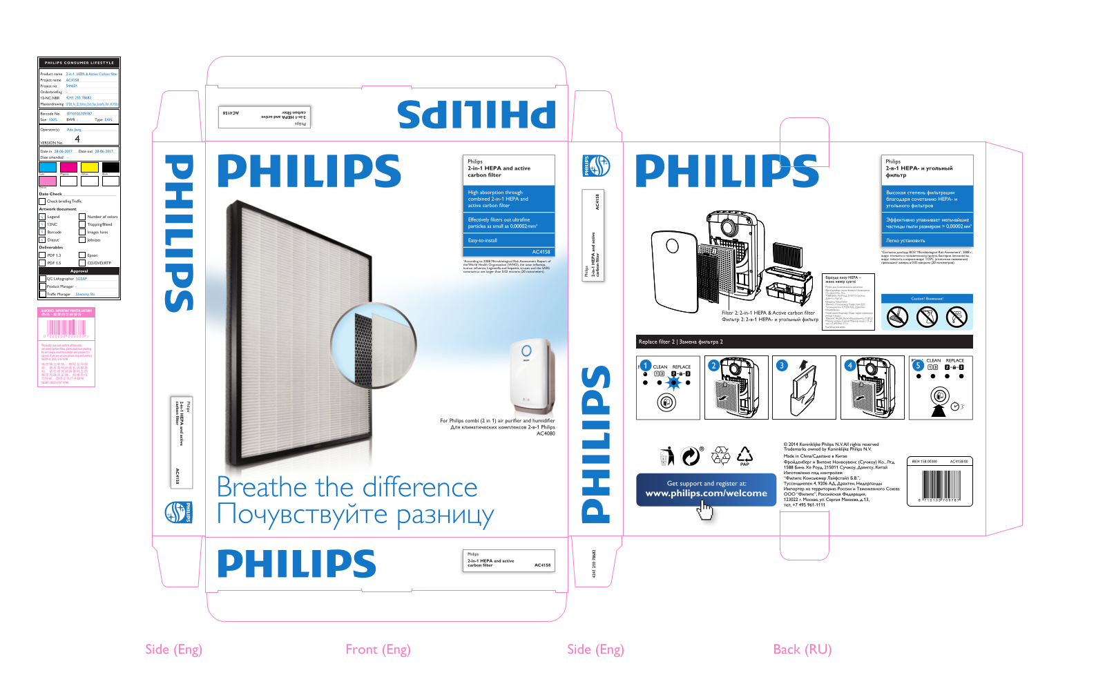 Philips AC4158 User Manual