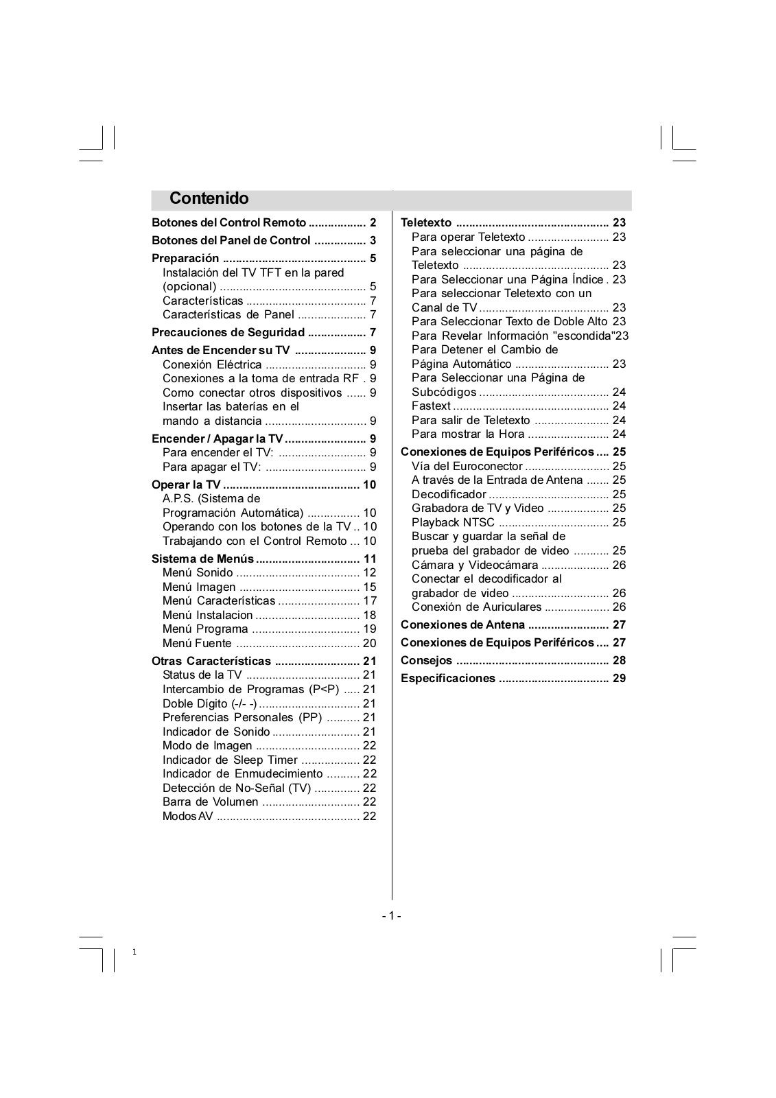 Belson BSV2653 User Manual