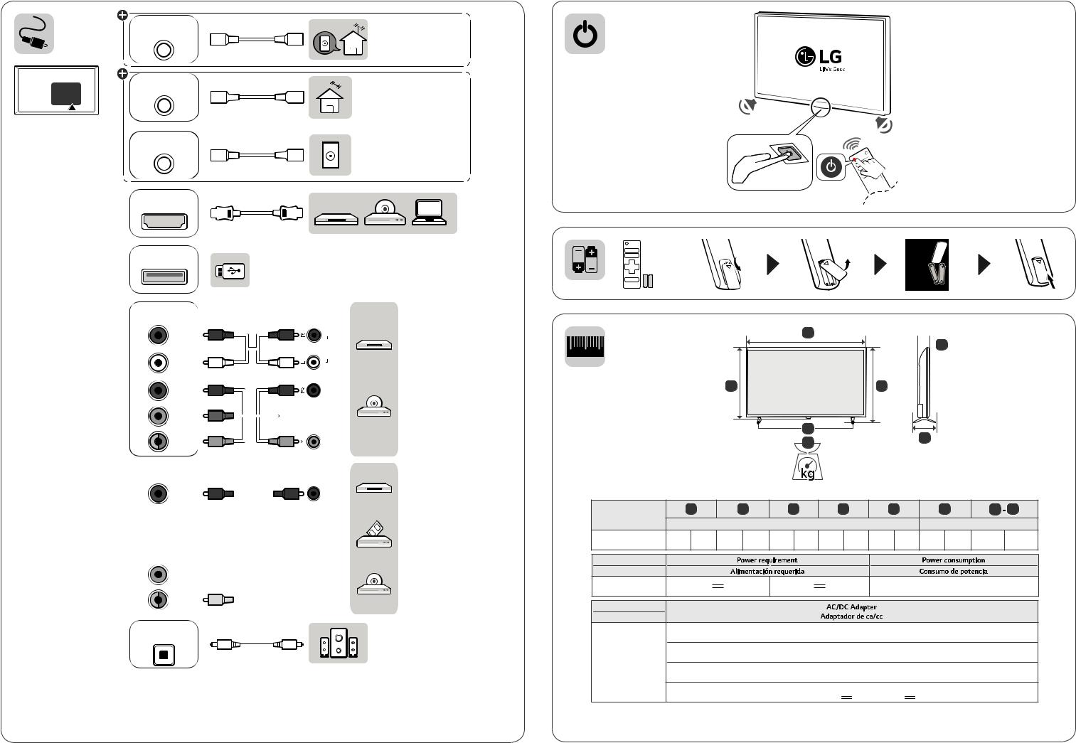 LG 32LK510BPSA Owner's Manual