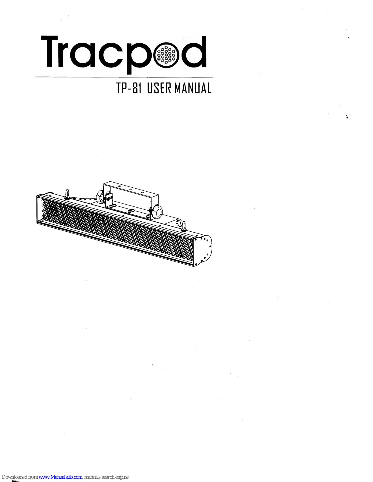 Tracpod TP-81 User Manual