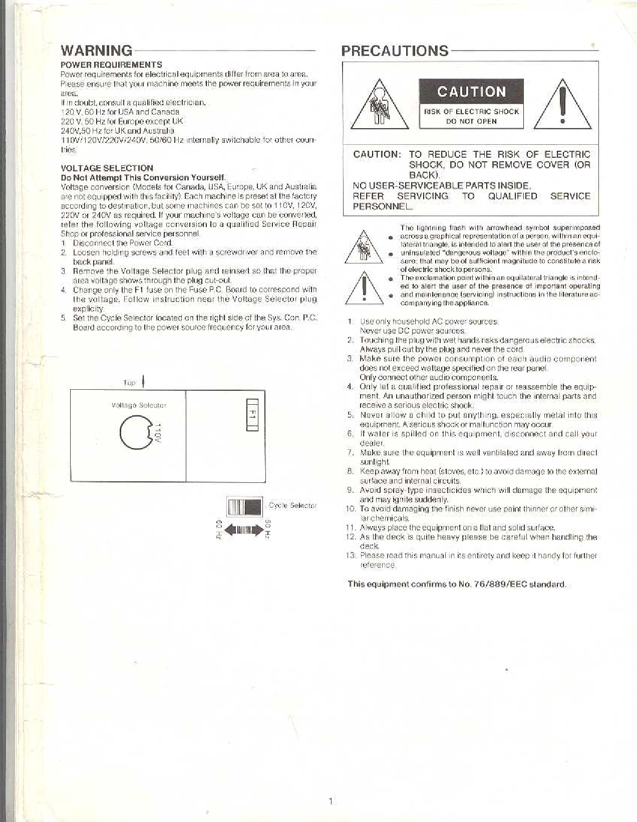 646 englisch  Copy Akai  Bedienungsanleitung user manual owners manual  für GX 