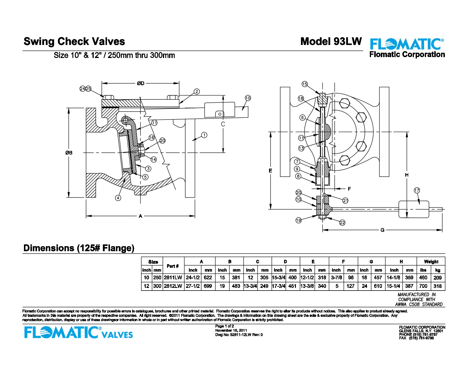 Flomatic 93LW Shematics