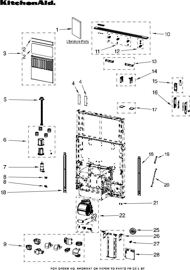 KitchenAid KIRD861VSS0 Parts List