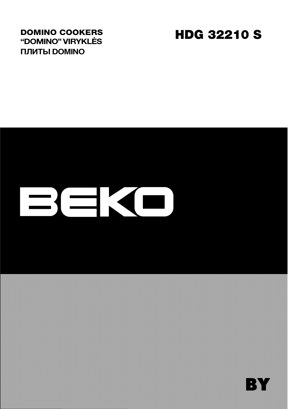 Beko HDG32210S User manual