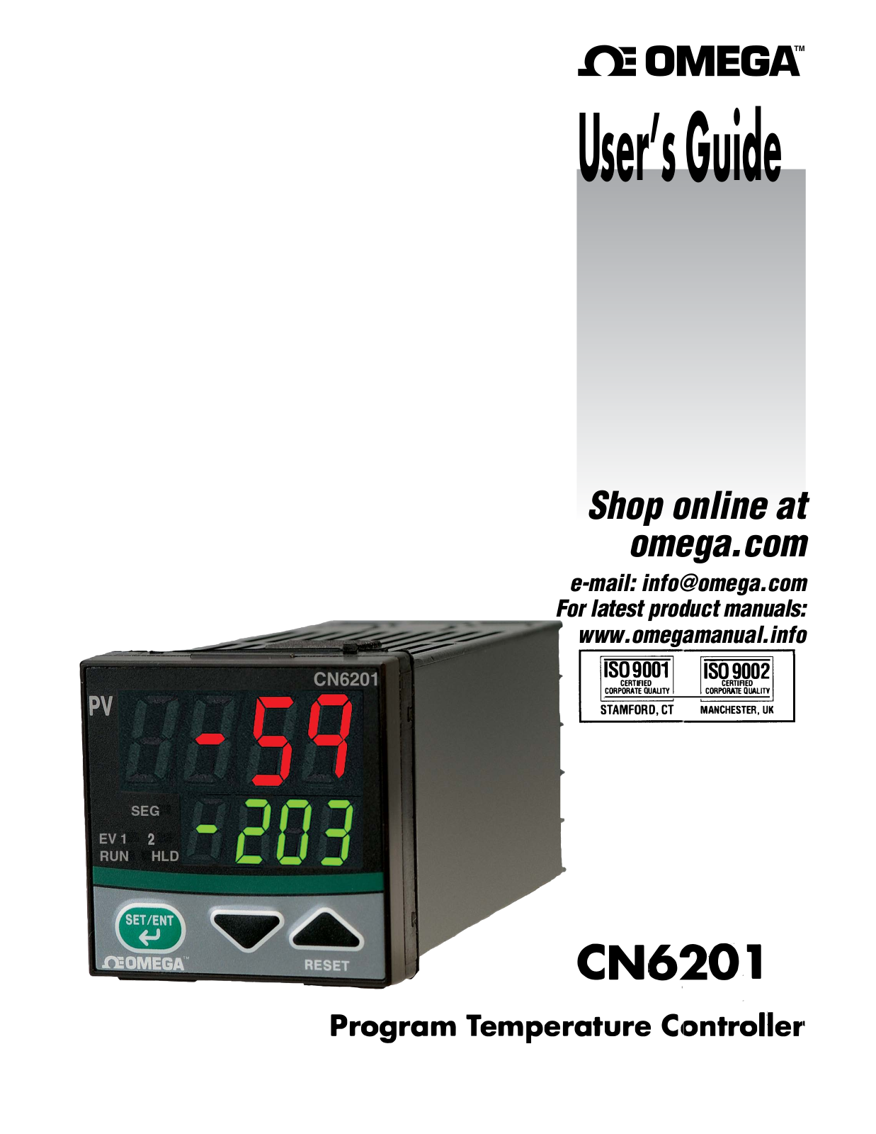 Omega CN6201 User guide - ManualMachine.com