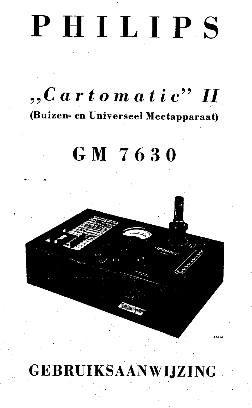 Philips gm7630 schematic