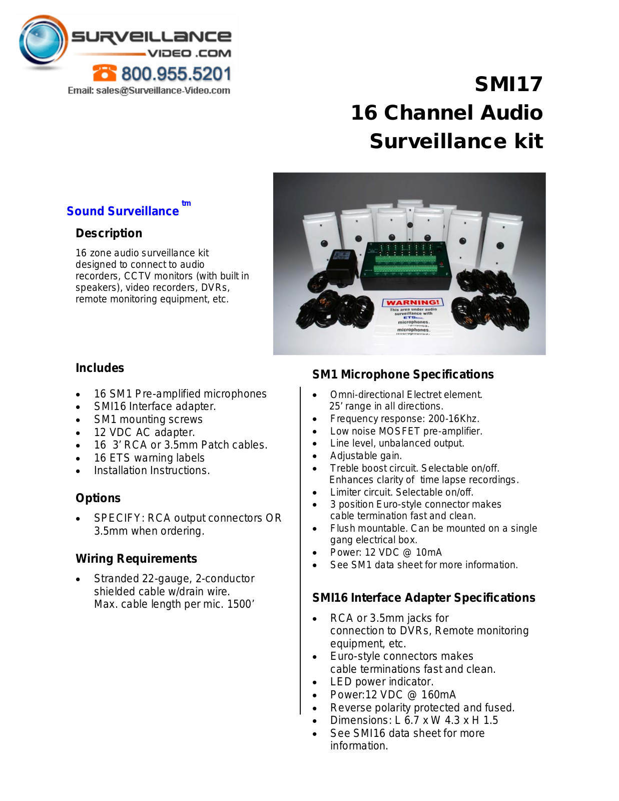 ETS SMI-17 Specsheet