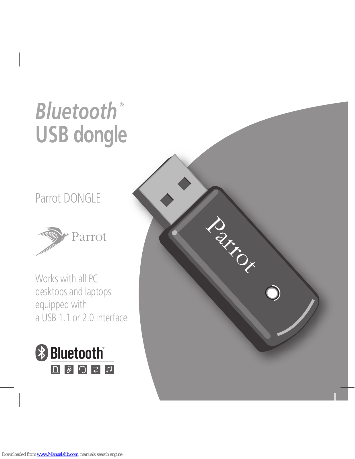 Parrot USB 1.1, DONGLE Operating instructions