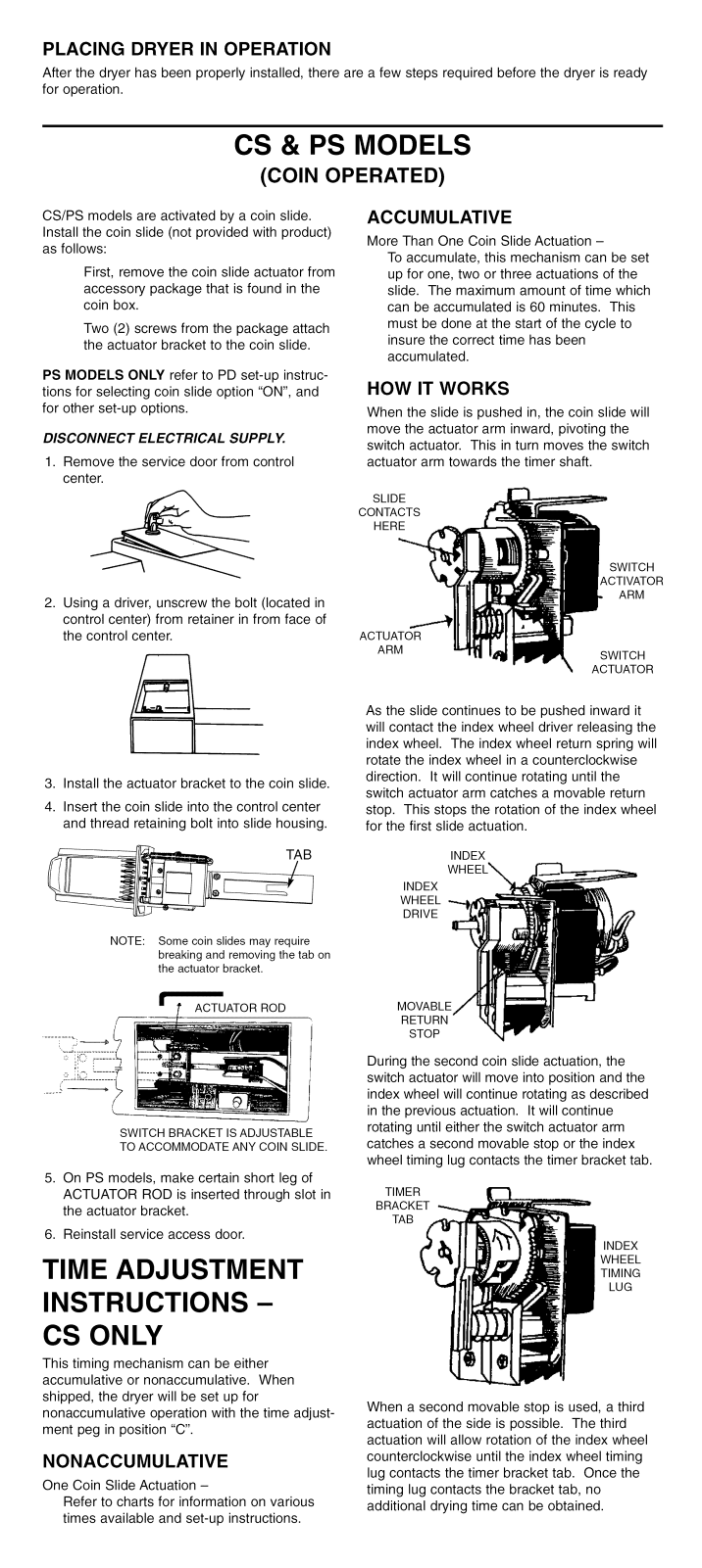 Maytag MLE23MNFYW Owner’s Manual