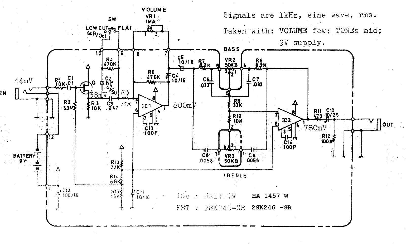 Boss fa1 schematic