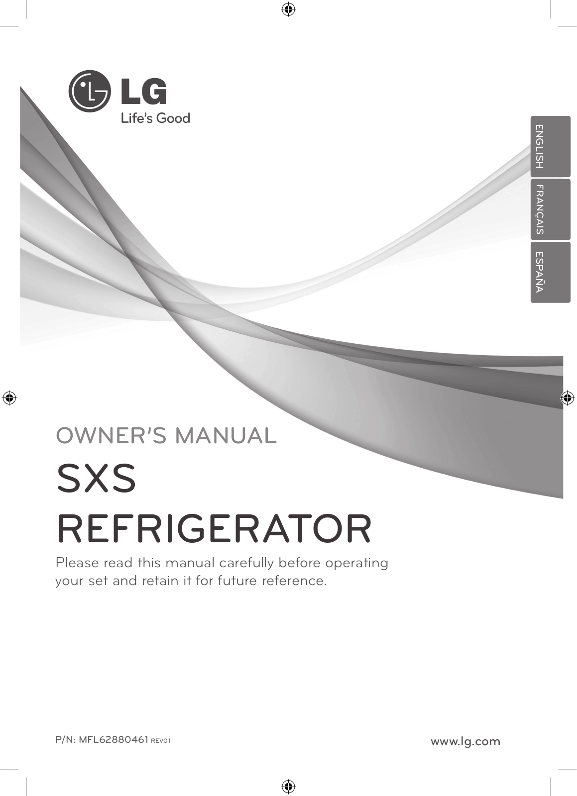 LG GWL227HHXV, GWL227HSQA, GWB207FVQA, GS7161AELV Owner's Manual