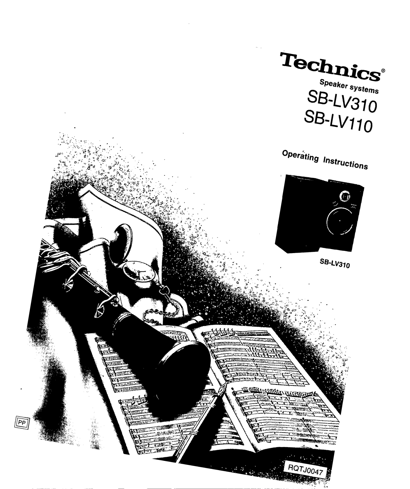 Panasonic SB-LV110 Operating Instructions