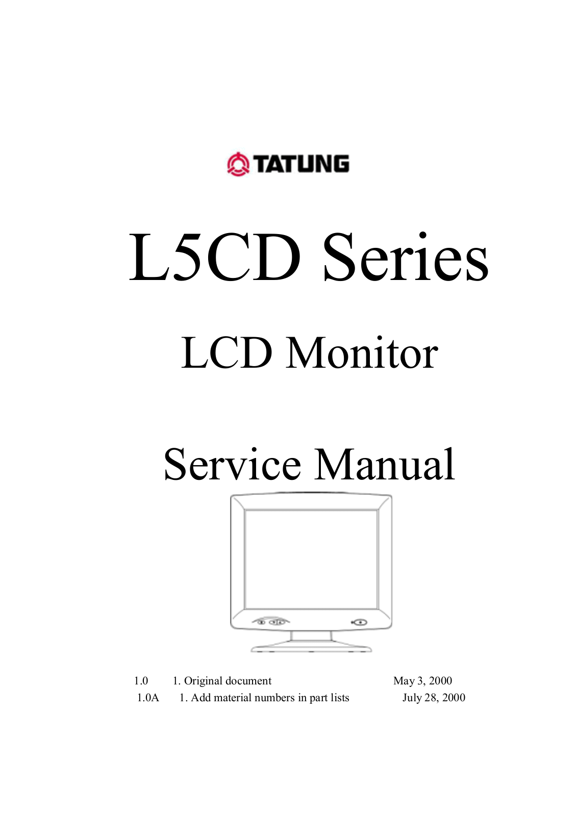 Tatung L5CD Schematic