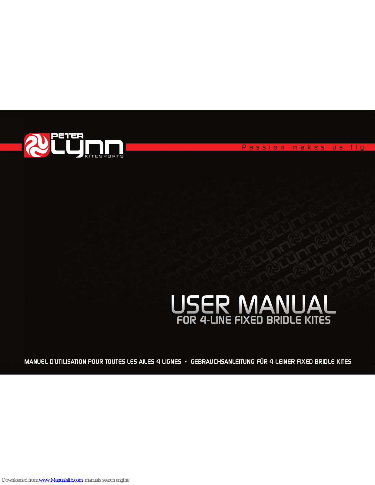 Peter Lynn 4-Line Series User Manual - ManualMachine.com
