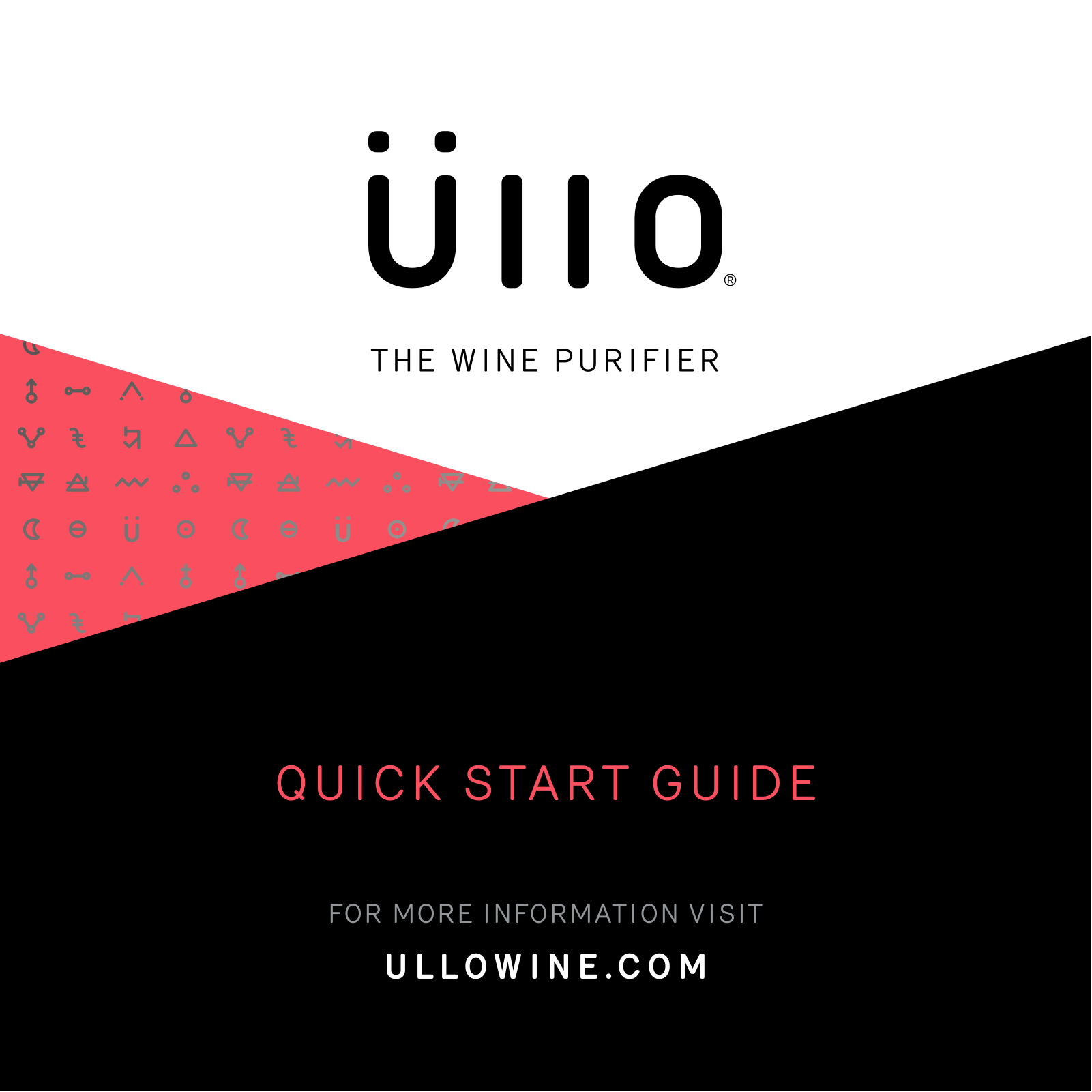 Üllo Wine Purifier Quick Start Manual - ManualMachine.com