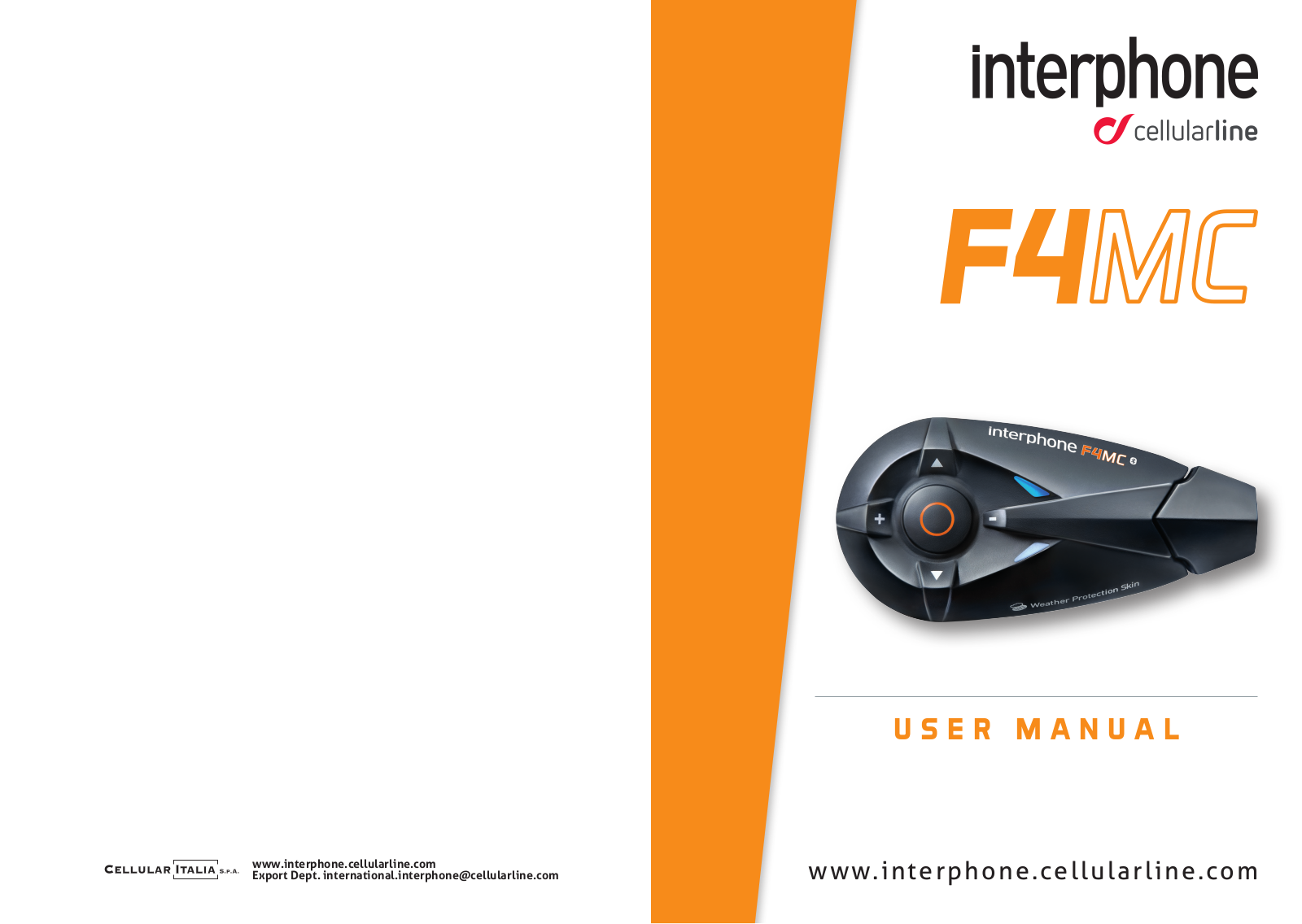 Interphone F4MC User Manual