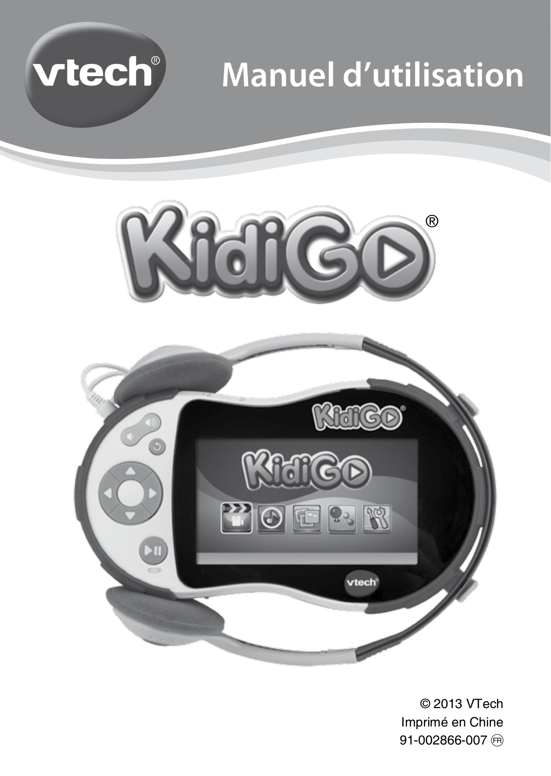 VTECH KidiGo Instruction Manual