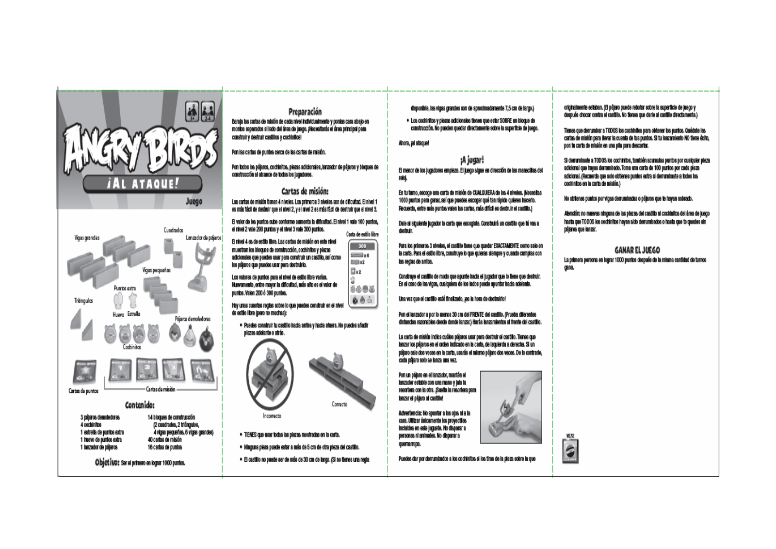 Fisher-Price W2793 Instruction Sheet