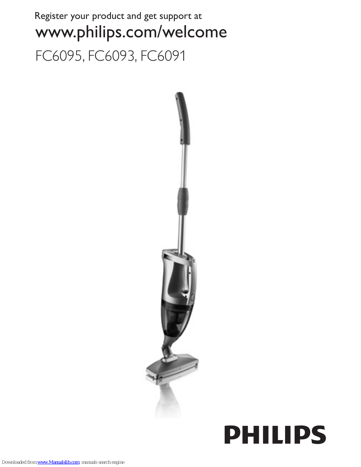 Philips FC6091/01, FC6095/01, FC6093/01 User Manual - ManualMachine.com