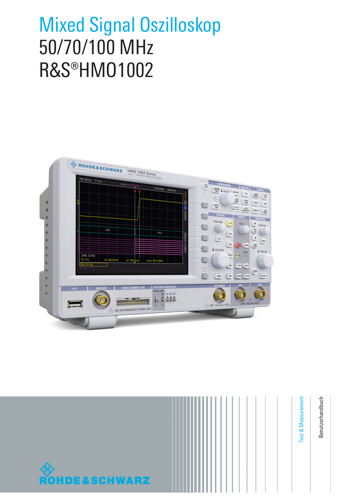 Rohde & Schwarz HMO1002 User guide