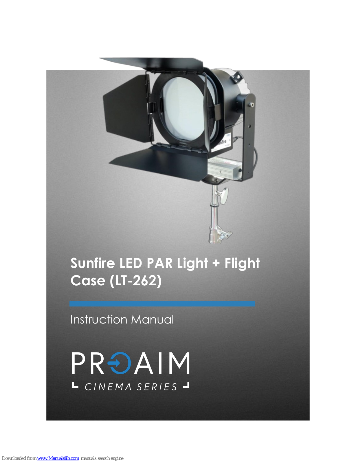 PROAIM LT-262 Instruction Manual