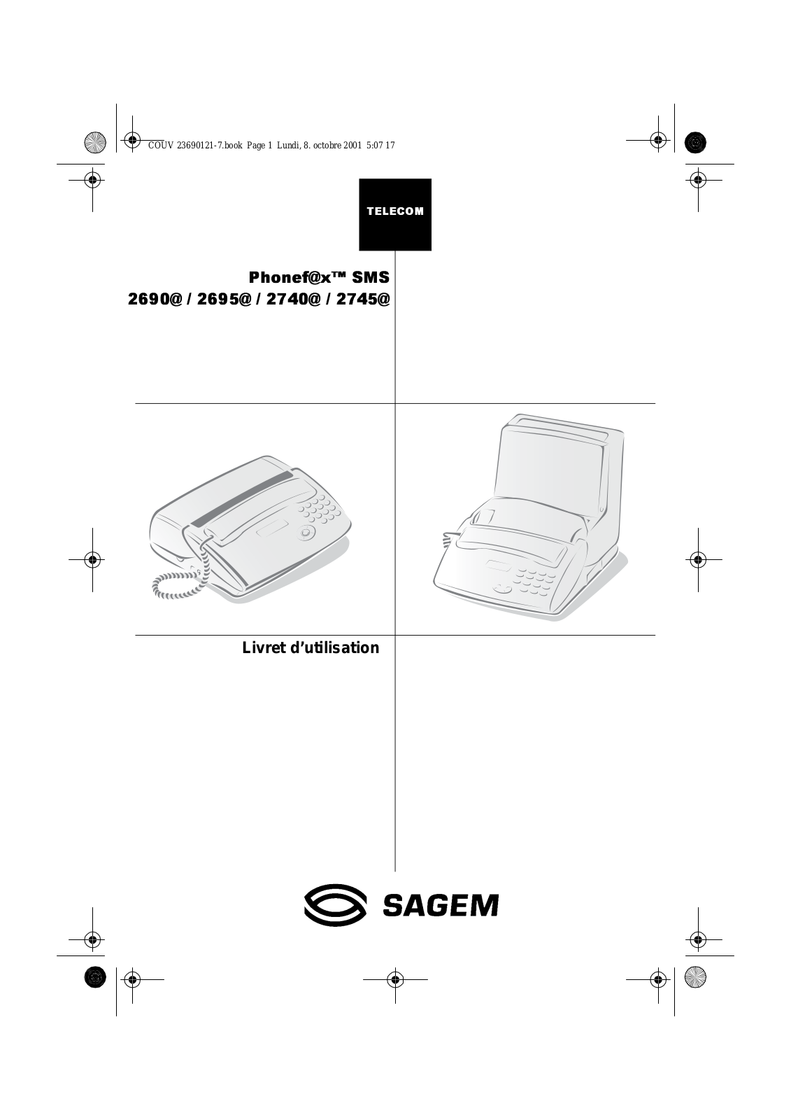 SAGEM PHONEFAX 2695 SMS User Manual